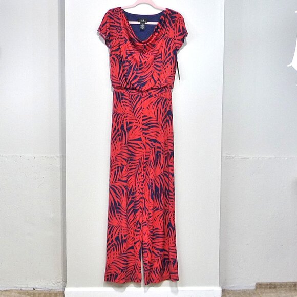 AGB RED JUMPSUIT SIZE SMALL - Picture 1 of 8